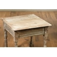 thumbnail image 2 of AA Importing 48444-BR 1 Drawer Square Cambridge End Table, 2 of 3