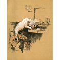 thumbnail image 2 of White Bulldog Puppy Looking For Chocolates Poster Print By Mary Evans Picture Library (18 X 24), 2 of 4