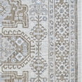 thumbnail image 2 of 5.25' x 7.5' Gray and Brown Contemporary Motif Rectangular Outdoor Area Throw Rug, 2 of 4
