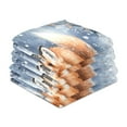 thumbnail image 5 of BZSMCE Kitchen Towels Creative Fox Pattern Pattern Durable Kitchen Towel, 5 of 7