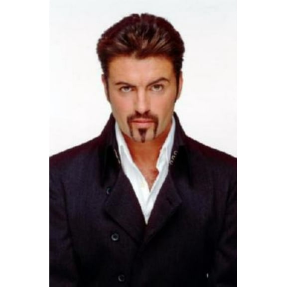 George Michael Poster Metal Sign 8in x 12in Metal Print 8x12 Square Adults Metal Wall Art