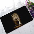 thumbnail image 1 of YUSDECOR Leopard portrait Home Decor Floor Mat Area Rug Doormat Size 18x30 Inches, 1 of 1