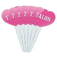 thumbnail image 1 of Talon Heart Love Cupcake Picks Toppers - Set of 6, 1 of 1