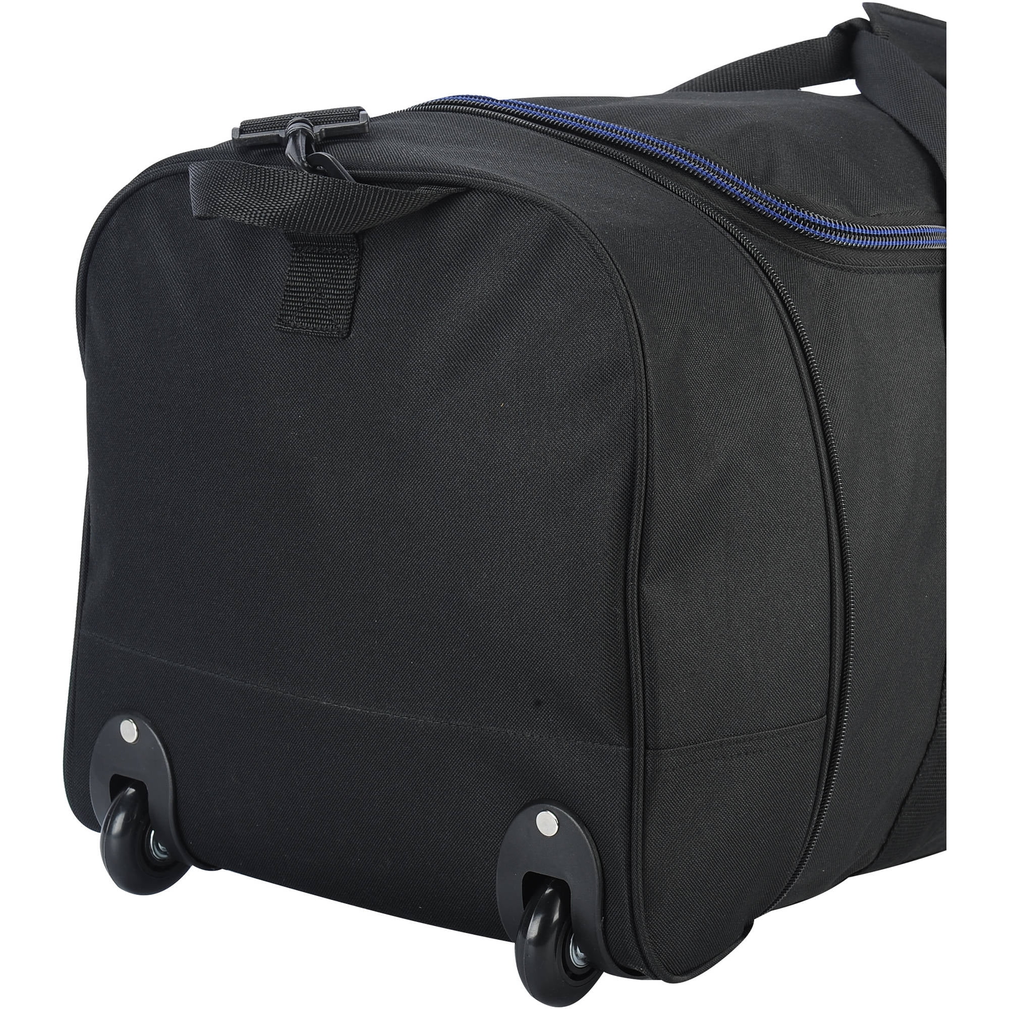 Protege 32" Compactible Rolling Travel Duffel - Black