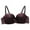 Coffee, variant on Ynynloco Women's Seamless Bra Comfy Underwire Lightly Lined T-Shirt Bra Bow Tie Padded Pushup Convertible Bras
