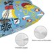 thumbnail image 3 of Balery Pirate Marine Animals Funda de Cojín Estampada, Regalos para Mujeres, Regalos de Amor para Ella, Regalos para Novia o Esposa, Funda de Almohada-16"x24", 3 of 6