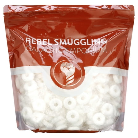 Peppermint Hard Candy Rings Bulk 2lb Bag - Individually Wrapped Mints