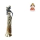 thumbnail image 1 of Escultura De Resina De Dama Tribal Africana, Estatua De Madre, Adorno Decorativo Ligero Para El Hogar, Hoteles, Dormitorio Y Armario., 1 of 8