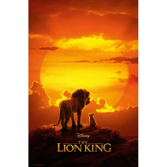 Disney The Lion King - Mufasa And Simba Wall Poster, 22.375" x 34"