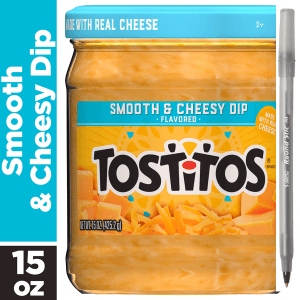 Tostitos Dip Smooth & Cheesy Flavored with pan
