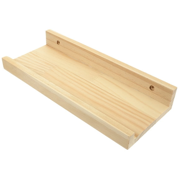 Wall Floating Shelf Wood Floating Shelf Wall Mounted Shelf Photo Planter Holder