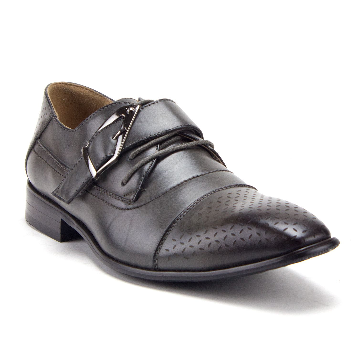 Men's Robert Wayne Fred Slip-On Black Dress Shoes Fred-001 Brand New In Box 