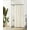 Ivory, variant on Zenna Home Recycled Cotton Waterproof Stall Shower Curtain Liner w/Anti-Draft Clips, 54"x78", White