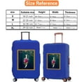 thumbnail image 3 of New Travel Suitcase Luggage Covers Protective Covers Scratch Proof Dust Cover Reusable Dust Cover Flower Pattern Series 8flowerZ S, 3 of 6