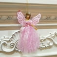 thumbnail image 4 of Christmas Tree Topper Angel Treetop Featuring Hanging Rope for Elegant Holiday Decorations and Festive Tree Ornamentation, 4 of 4