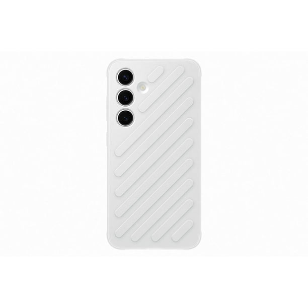 Funda para teléfono Samsung Galaxy S24 Shield gris claro oficial