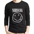 thumbnail image 1 of Playera Camiseta Nirvana Kurt Logo Manga Larga Unx + Regalo, 1 of 5