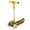 Yellow, variant on LuckyNote Kids Ride On 3-Wheel Scooter w/ Buildable Blocks, PU Flashing Wheels & Folding Kick Scooter, 5‑Position Adjustable Handlebar, One‑Touch Footbrake, Yellow