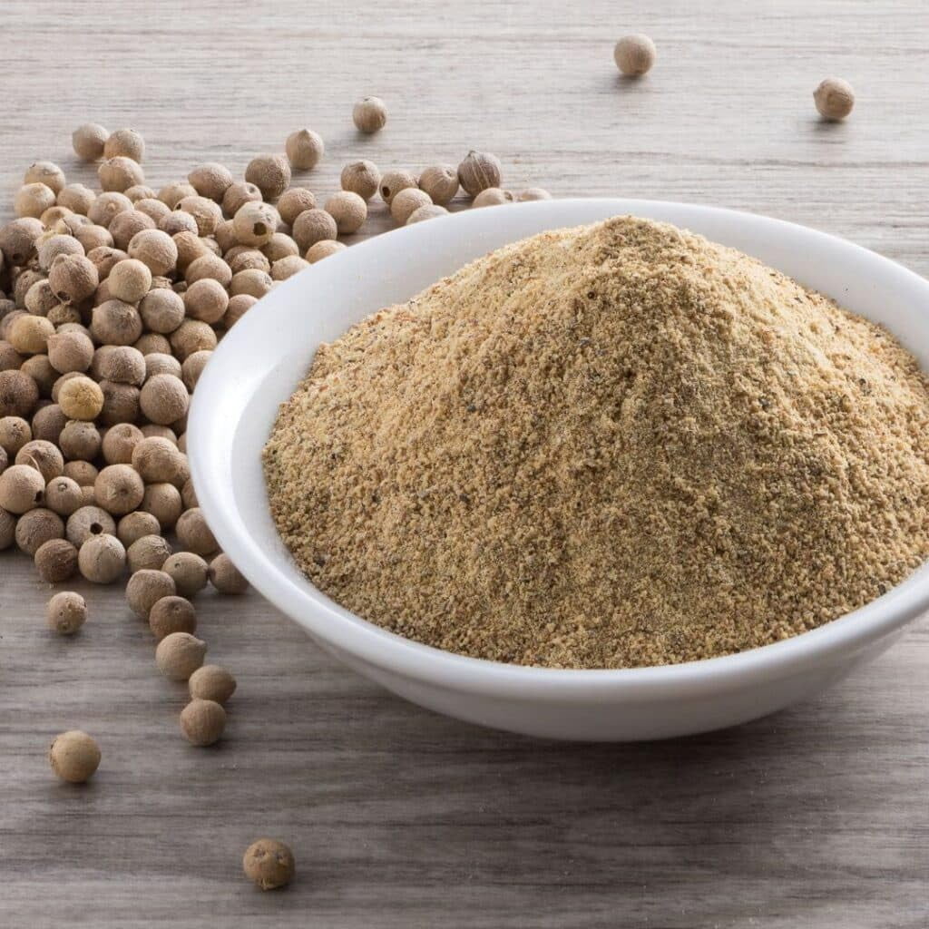 Ground White Pepper by Dasher's Spice & Beans | 5 lb Container