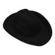 thumbnail image 4 of Sombrero de Vaquero de Fieltro Sombrero de Vaquero de Fieltro Gorra de Vaquera de Fiesta con Correa Ajustable para el Cuello, 4 of 6