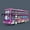 VIOLET, variant on Double Decker Sightseeing Bus Model Pull Back Vehicles Toy Die Cast Pull Back Vehicles Open the Door Light Music Toys for Boys