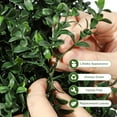 thumbnail image 3 of 3FT Artificial Boxwood Topiary Trees,2Pack Faux Topiaries Tree Potted Boxwood Tree Cone Topiary Artificial Plant Shrub for Front Porch Home Office Decor, 3 of 8