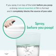 thumbnail image 4 of Spray de baño Pooretty Pre-Poo Aromatic Bathroom, 50 ml, 4 of 7