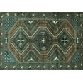 thumbnail image 1 of Ahgly Company Indoor Rectangle Persian Turquoise Blue Traditional Area Rugs, 3' x 5', 1 of 4