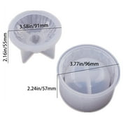 Clearance DIY Silicone Mould under $10,DIY Chic Storage Box Resin Casting With Lids Jewelry Candy Jar Silicone Container Epoxy Resin Silicone