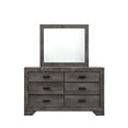 thumbnail image 3 of Picket House Furnishings Grayson Queen Panel 6pc Bedroom Set, Grey Oak, 3 of 13