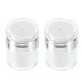 thumbnail image 4 of Weiweiguan 2Pcs Airless Lotion Containers Portable Lotion Bottles Household Pump Jars Empty Cosmetic Containers, 4 of 7