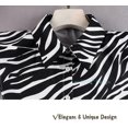 thumbnail image 6 of LoudSung Fake Collar Detachable Half Shirt Blouse False Collar Elegant Zebra Stripe Rose Decorative Designs for Women Girls, 6 of 7