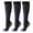 Black Blue, variant on 3 Pairs Medical Sport Compression Socks - 15-20mmhg Graduated Knee-High Support for Men & Women, Ideal for Soccer, Running, and Nurses