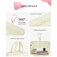 thumbnail image 5 of Neceser de viaje Telena Puffy con organizador de joyas para mujer, 5 of 8
