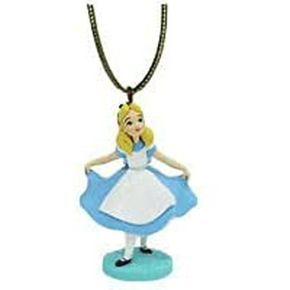 Alice in Wonderland Girl 3” PVC Ornament Christmas Figure Figurine Rare