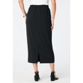thumbnail image 2 of Roaman's Women's Plus Size Ultrasmooth Fabric Midi Skirt, 2 of 3