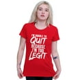 thumbnail image 3 of Funny Unable To Quit Too Legit Womens Slim Fit Graphic Tee Brisco Brands M, 3 of 5