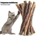 thumbnail image 3 of 15 Pcs Catnip Sticks for Cats, Natural Silvervine Dental Chew Toys, Healthy Wooden Molar Snacks for Teeth Cleaning & Boredom Relief – 3 Bags (5 Sticks Each), 3 of 10