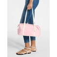 thumbnail image 5 of No Boundaries Women's Fashion Clubhouse Shoulder Bag, Pink Lemonade, 5 of 6