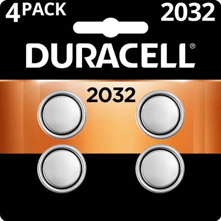 Duracell 3V Lithium Coin Battery 2032 4 Pack (Best Cr2032 3v Lithium Battery)