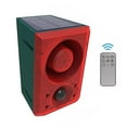 thumbnail image 1 of Solar-Powered Motion Sensor Alarm with LED Strobe and Recording Function for Outdoor Security, 1 of 8