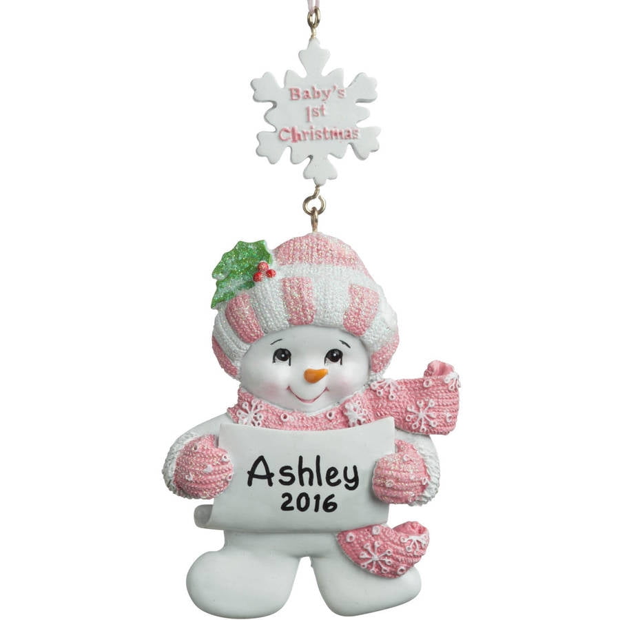 Baby's 1st Christmas Personalized 