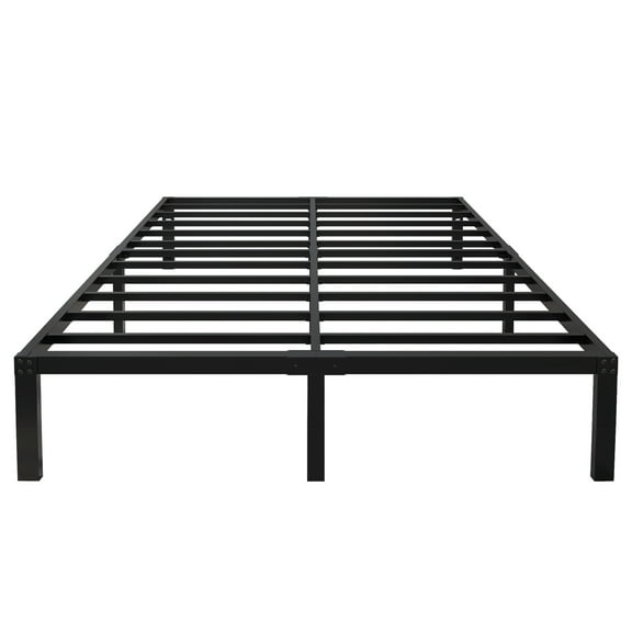 yookare 14" 3500Lbs Heavy Duty Metal Foundation Bed Frame,Queen