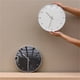 thumbnail image 3 of Reloj de pared de lujo de estilo nórdico con cristal silencioso for salones., 3 of 7