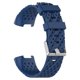 thumbnail image 1 of Pulsera de silicona con orificio oblicuo para Fitbit Charge 3 S (azul oscuro, 1 of 4
