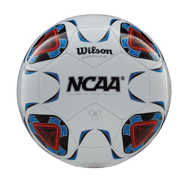 Wilson NCAA Copia II WhiteBlue Soccer Ball Size 5