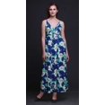 thumbnail image 4 of Bimba Robe Longue Chic Imprimée Teinture sur Nœuds pour Femmes, Style Bohème, Maxi d'Été, Tenue de Plage - Petit, 4 of 6