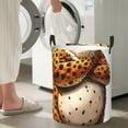 thumbnail image 5 of Goofa Cartoon Cheetah With Attitude Printed Circular Hamper,Laundry Basket with Handles,Storage Baskets Foldable,Large Capacity Laundry Hamper-Medium, 5 of 6