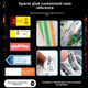 thumbnail image 2 of Etiquetas adhesivas para tabletas móviles, números 1 y 2, película protectora desprendible, etiqueta adhesiva intermitente que no se seca, desprendible, 2 of 4