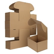 50 Pack 7x5x4 Shipping Boxes Recyclable Mailers, Corrugated Cardboard Gift Boxe for Small Business